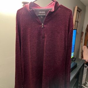 Izod golf quarter zip new